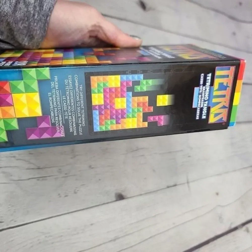 TETRIS 108 Piece Puzzle Tetrimno Tangle Braintease